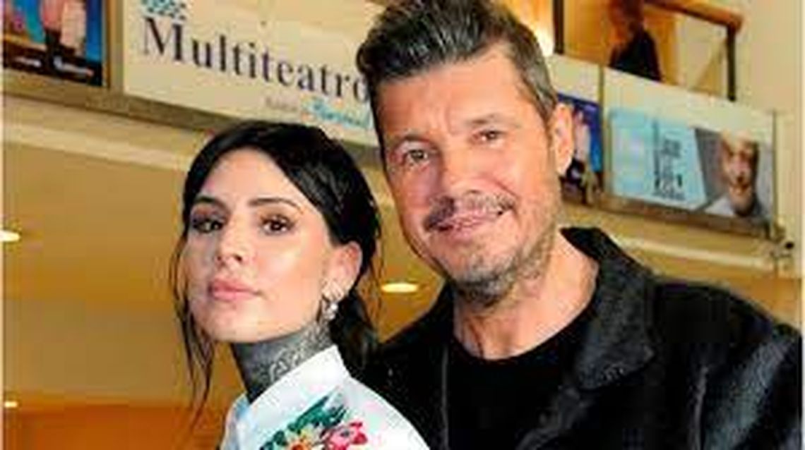 Cande Tinelli y Marcelo Tinelli.