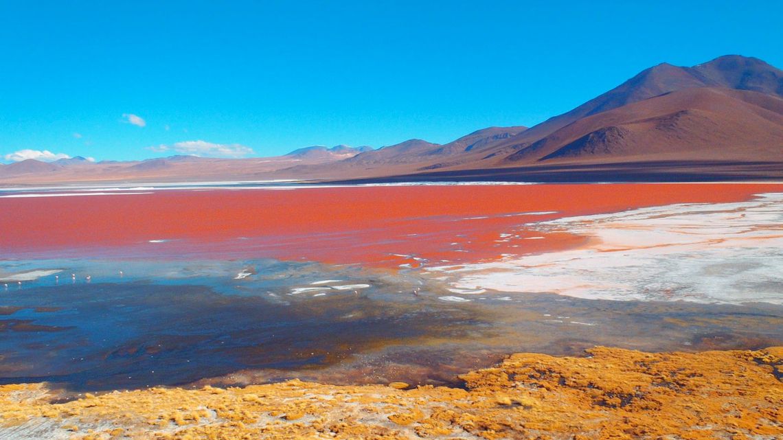 El cráter volcánico más grande está en Argentina.