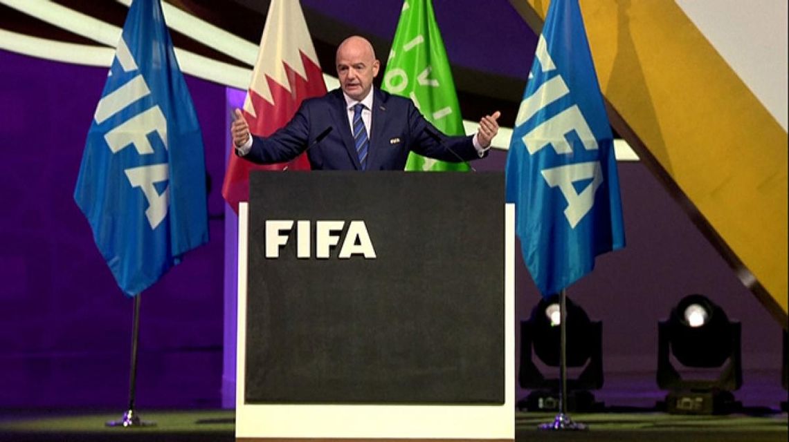El presidente de la FIFA