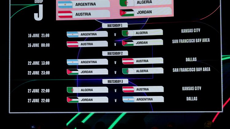 La Selección argentina ya conoce su agenda para la fase de grupos del Mundial 2026.