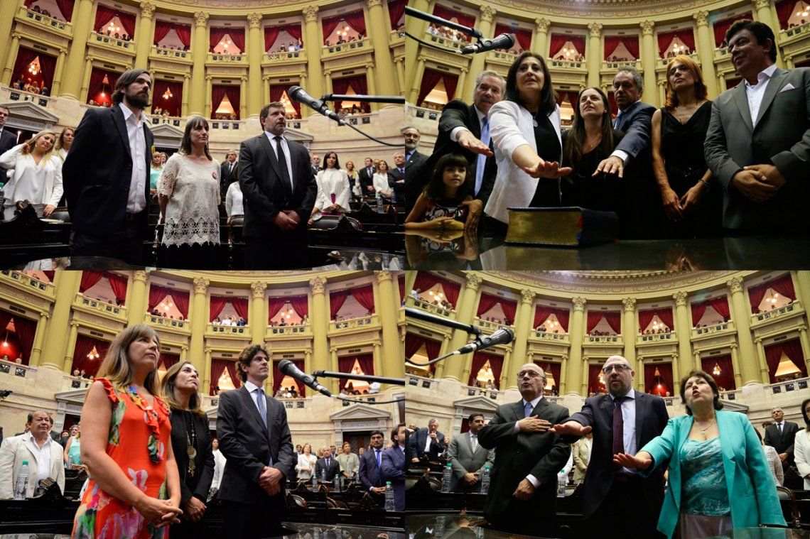 Juraron 126 diputados en el Congreso y Monzó renovó su cargo como presidente