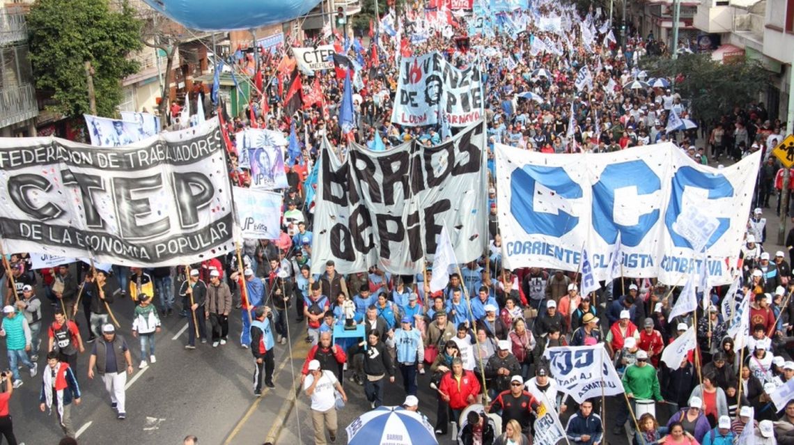 Organizaciones sociales marcharán el domingo de Liniers al Obelisco.