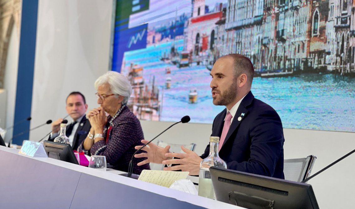 Guzmán participó este domingo en Venecia de un encuentro convocado por Italia en su condición de presidente del G20.
