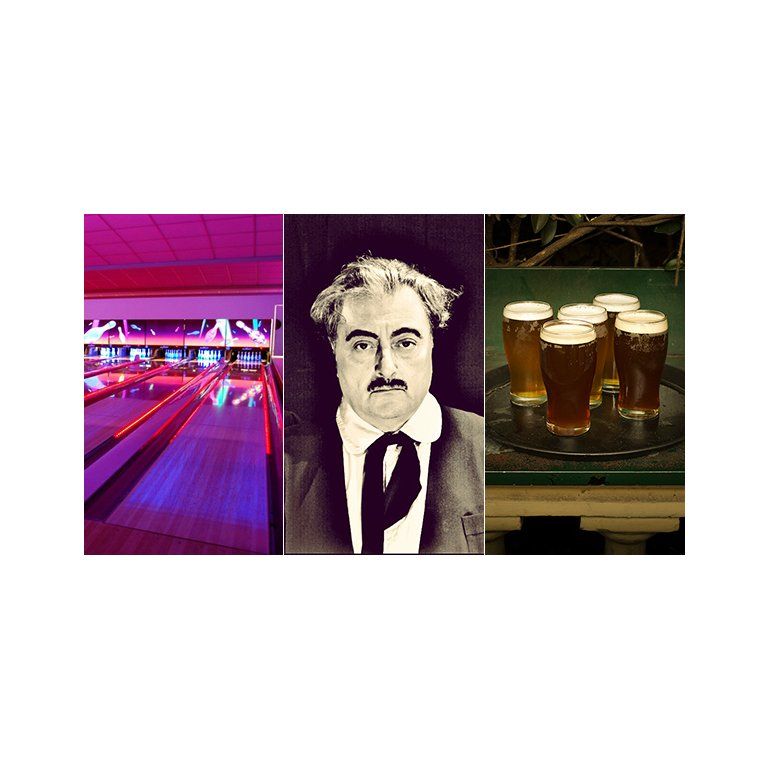 Teatro, bowling y copas: 3 opciones para el fin de semana
