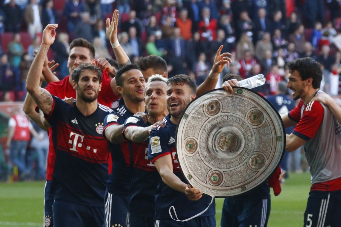 Bayern Munich confirma su reinado en el fútbol alemán con su sexto título consecutivo