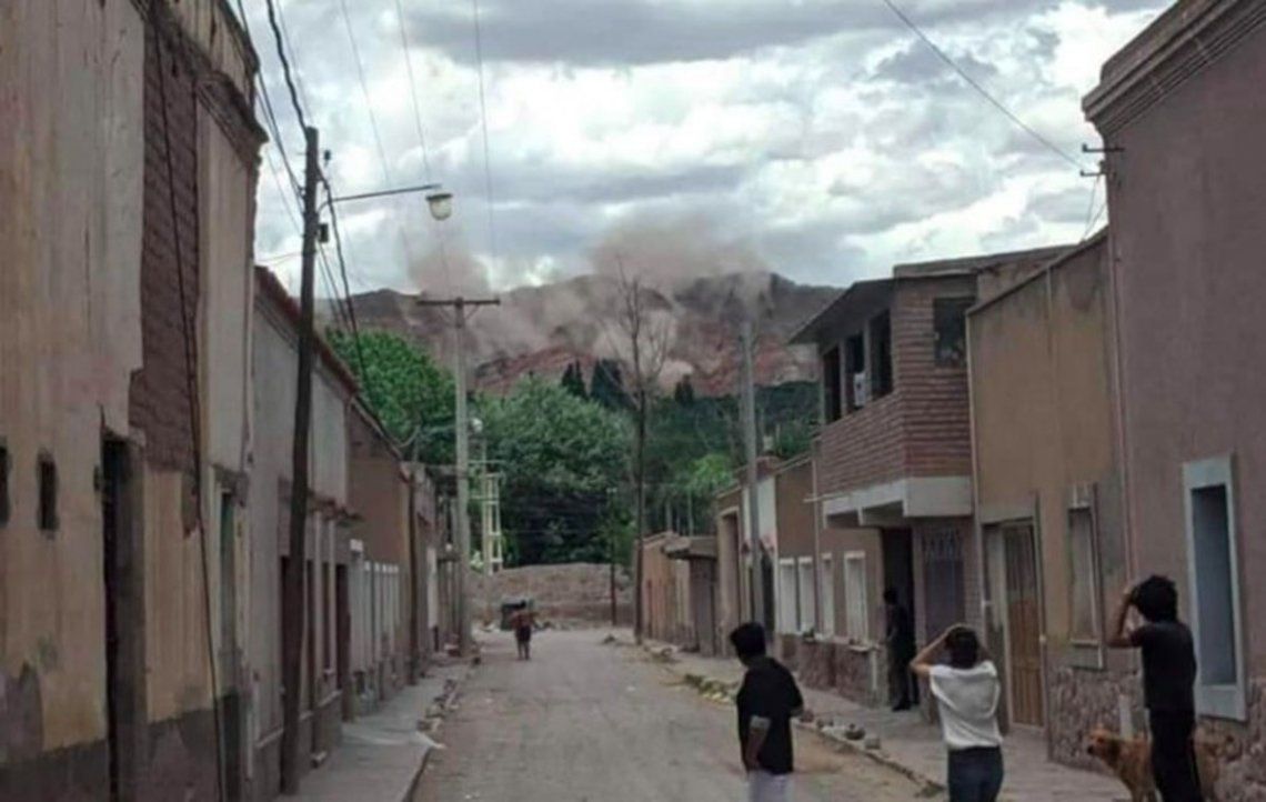 El sismo se sintió en Salta y Jujuy y provocó el desmoronamiento en algunos de los cerros 