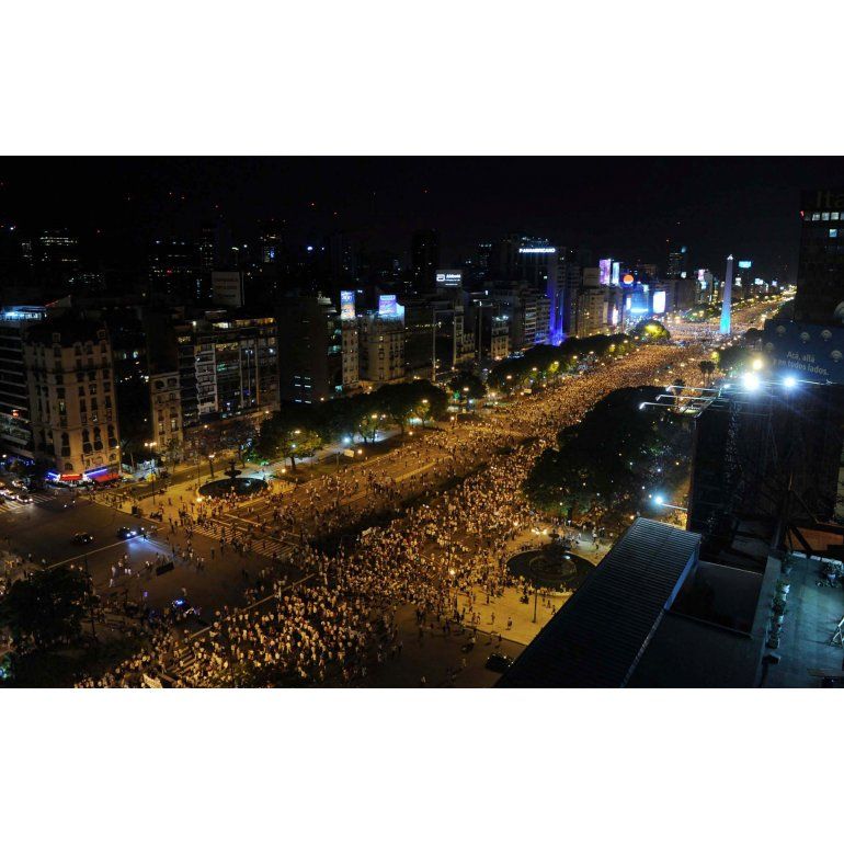 8N: fue masiva la protesta en todo el país
