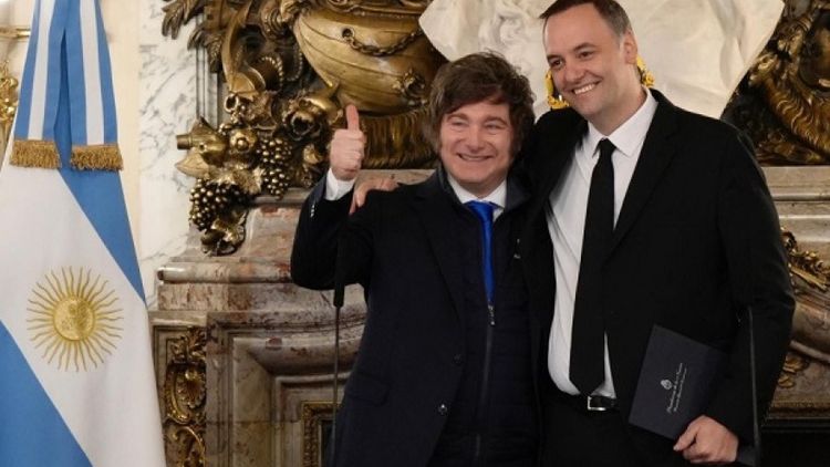 Mi jefe de Gabinete, el respaldo de Milei a Manuel Adorni.