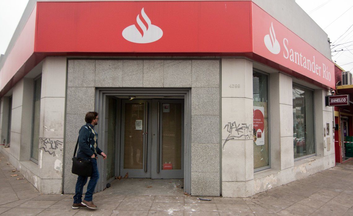 El Santander Río fue uno de los bancos acusados
