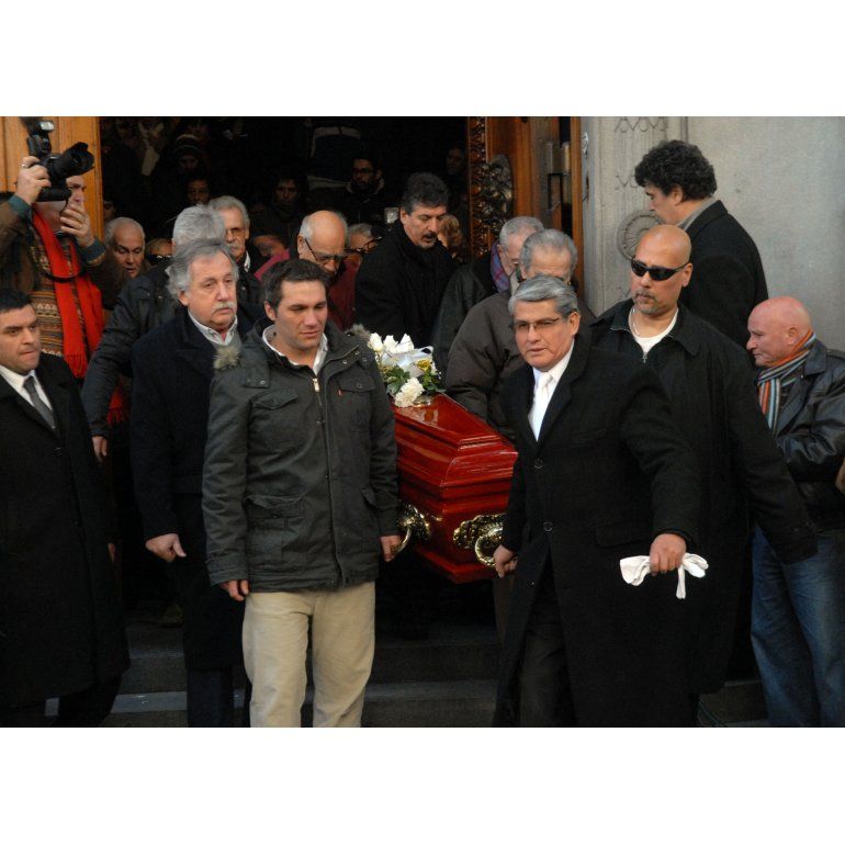 Familiares, amigos y artistas despidieron a Estela Raval