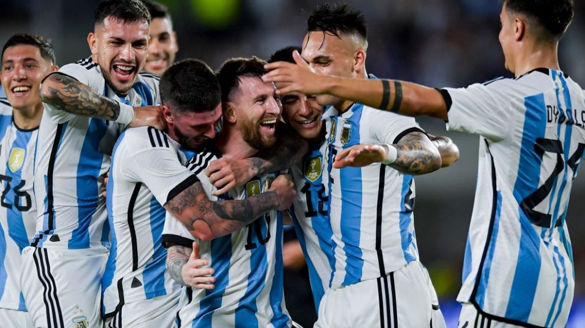 Lionel Messi está feliz como nunca en la Selección Argentina.
