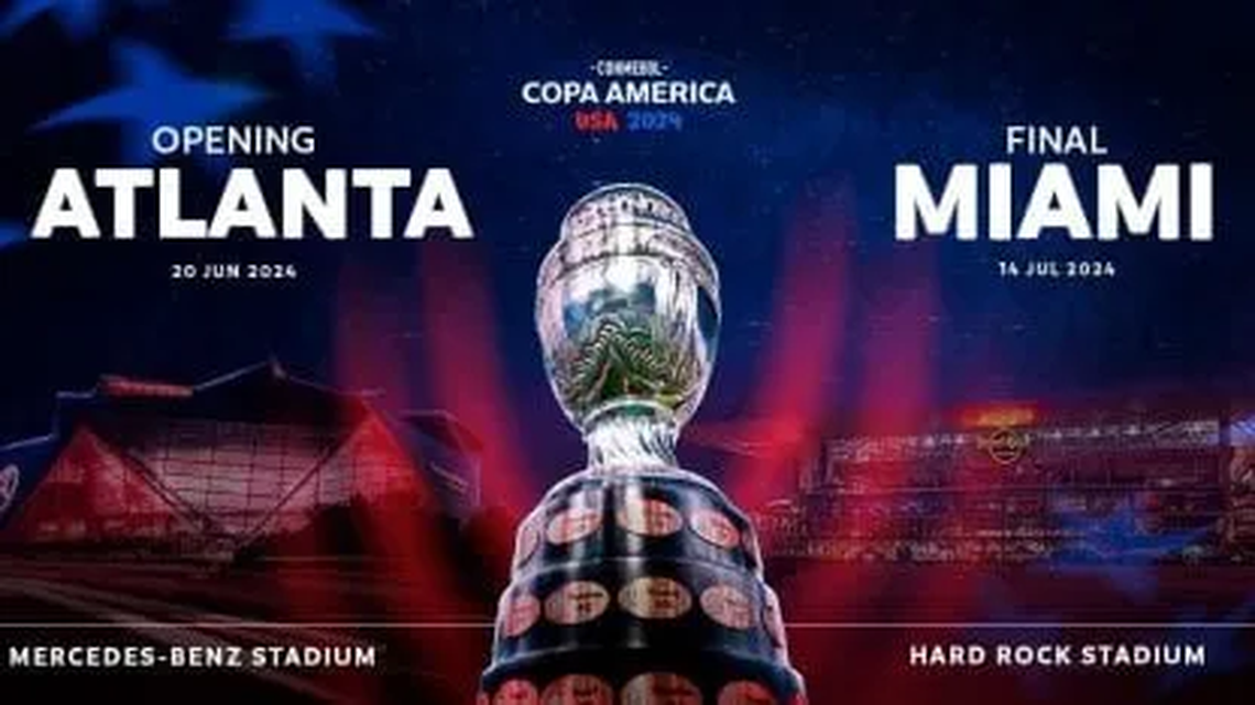 Copa América 2024 confirmaron fechas y sedes del partido inaugural y