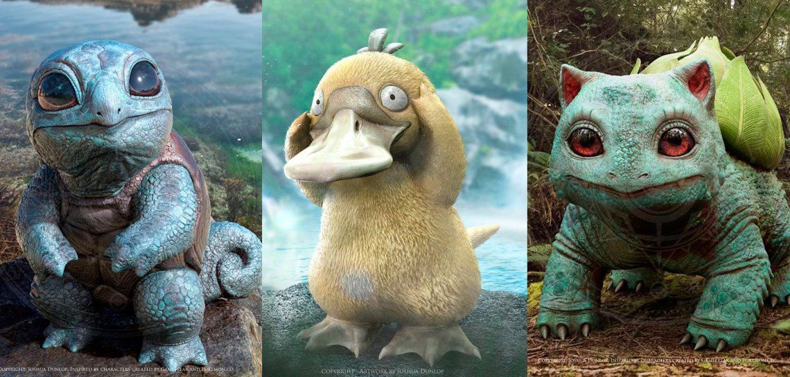 Arte digital: impresionantes y realistas ilustraciones 3D de Pokémon