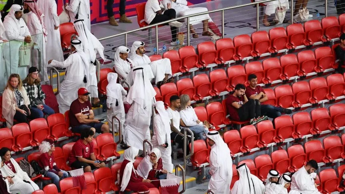 En el debut de la Selección de Qatar en el Mundial