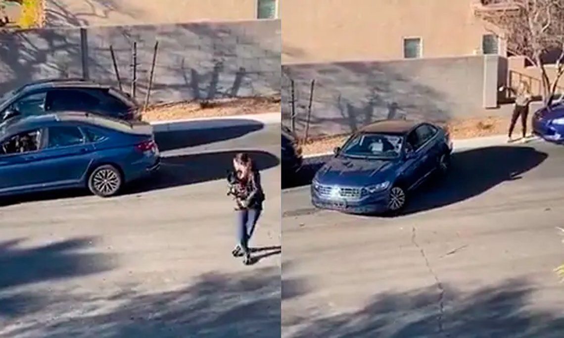 Video viral: intenta estacionar y se lleva una increíble sorpresa