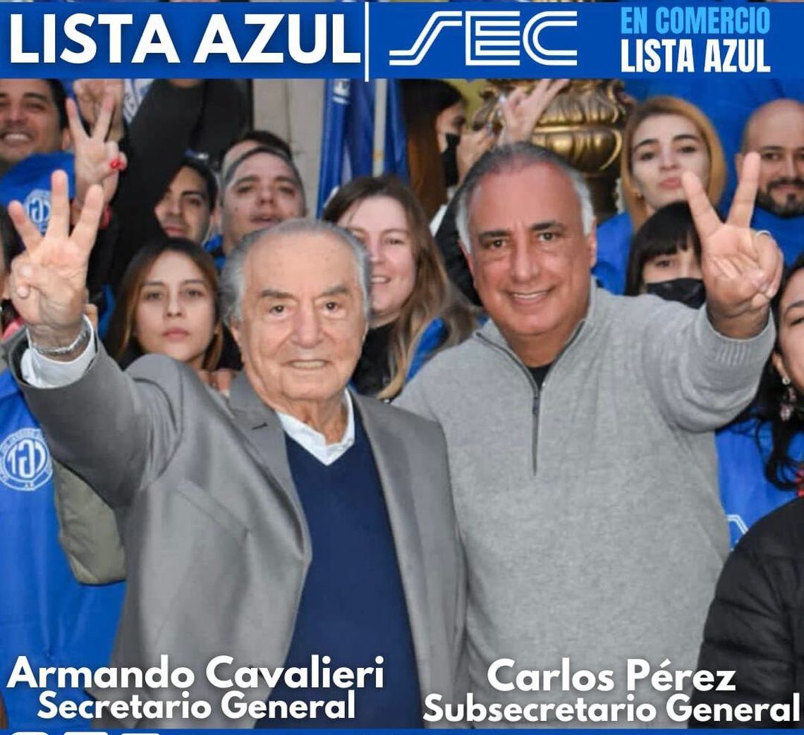 Armando Cavalieri y Carlos Pérez