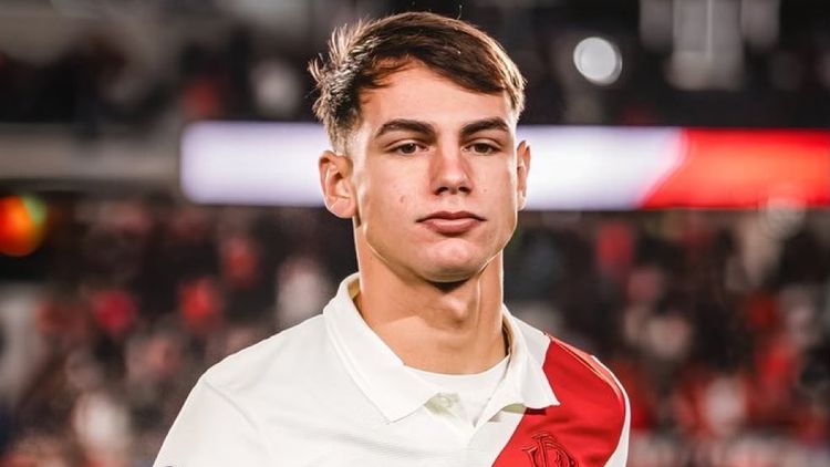 El joven de 19 años marcó un gol con la camiseta de River, en el último partido del ciclo de Gallardo.&nbsp;