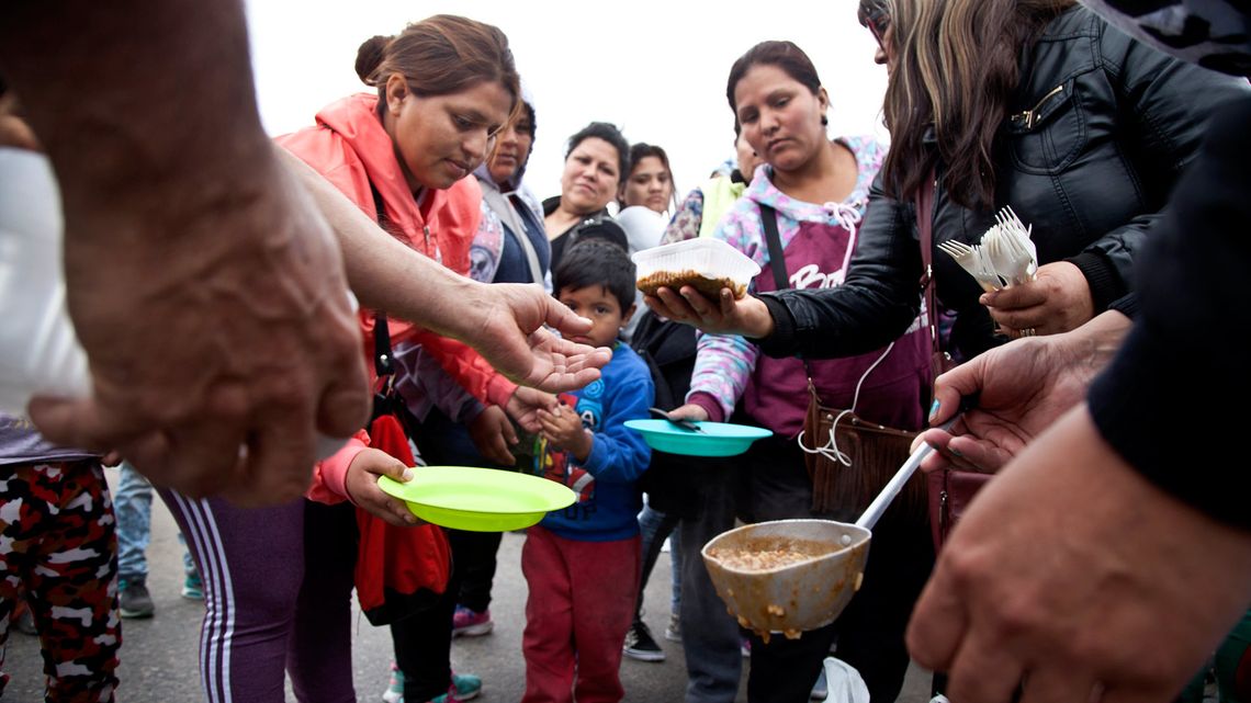 El 88% de la gente en los Barrios Populares no consume los alimentos adecuados y el 50% de los niños tiene malnutrición.