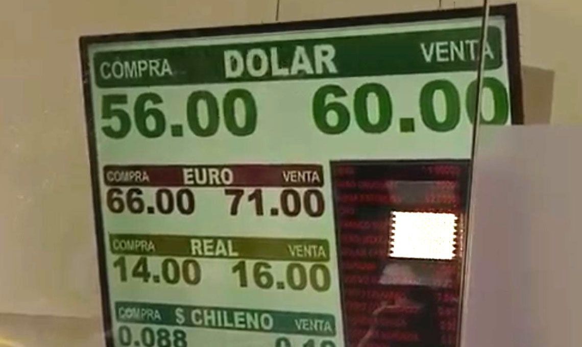 PASO 2019 | El dólar rompió el récord histórico: cerró a $55 y la bolsa cae un 35% tras el triunfo del Frente de Todos