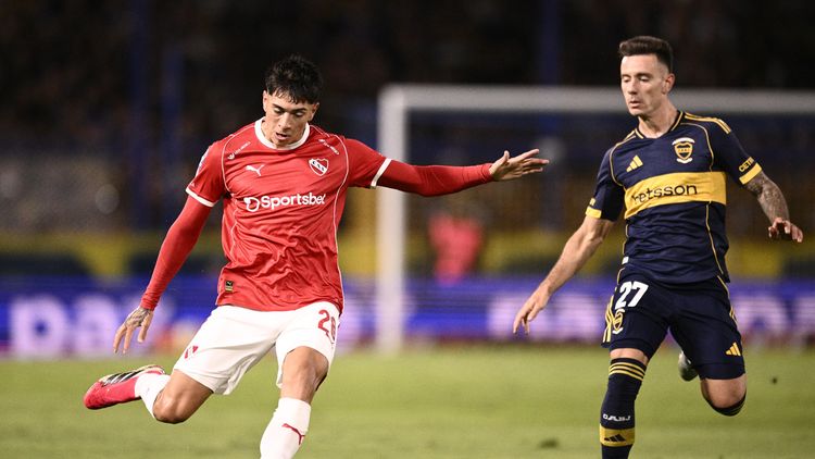 Boca e Independiente terminaron igualados en La Bombonera.