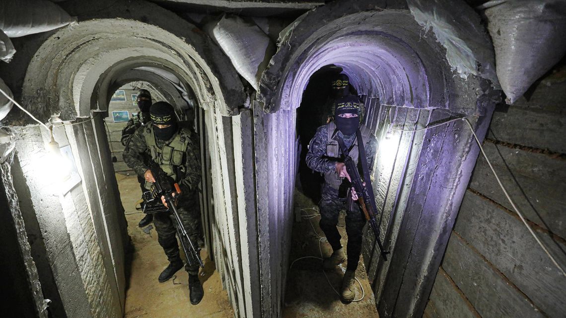 Los túneles de Hamás se expanden por toda Gaza