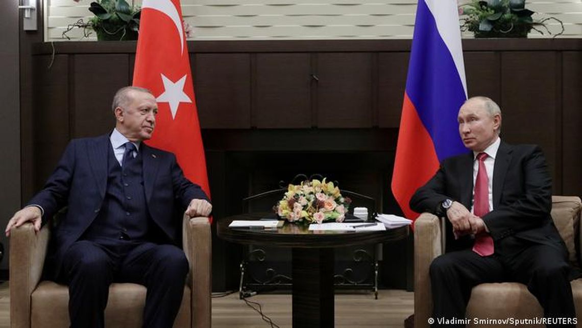 Putin y Erdogan se comprometen a mejorar las relaciones.