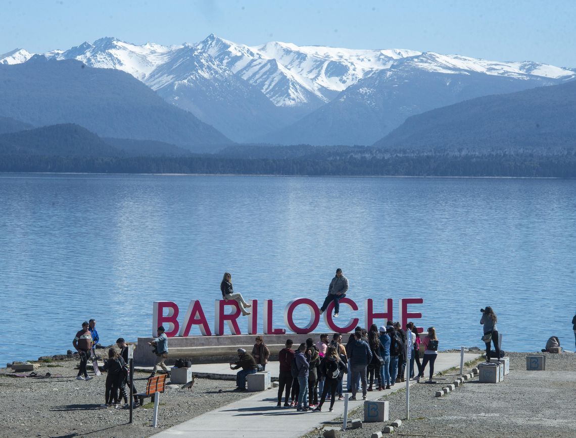 Bariloche, una de las ciudades más visitadas el fin de semana largo.