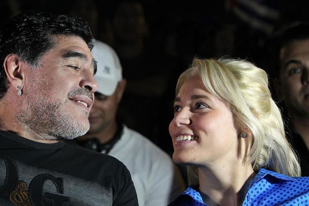 Rocío Oliva fue la última pareja de Diego Maradona y su declaración en la causa que investiga la muerte del 10 es muy esperada. Archivo.