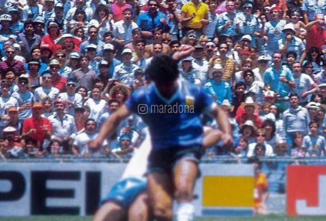 El posteo de Maradona.