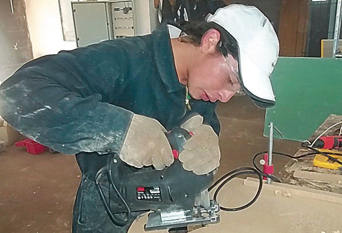 Este es el joven Rafael Nahuel
