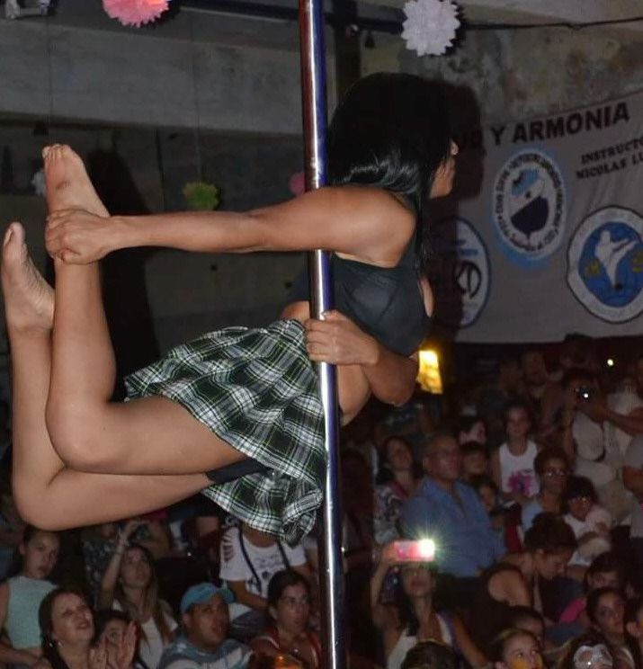 El arte del pole dance