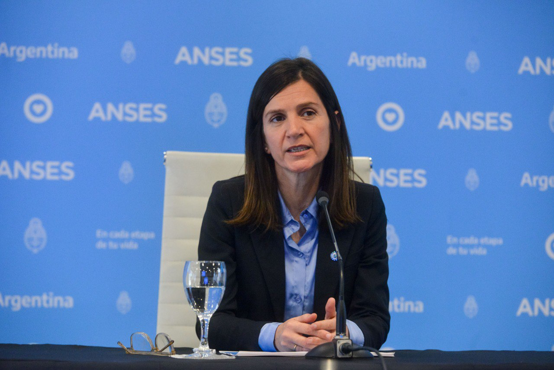 Fernanda Raverta, directora ejecutiva de ANSES