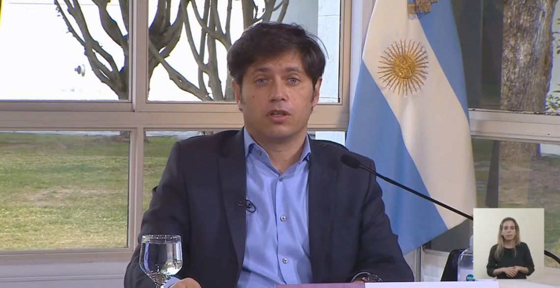 Sin cambios: Kicillof remarcó que la provincia de Buenos Aires seguirá con apertura limitada-