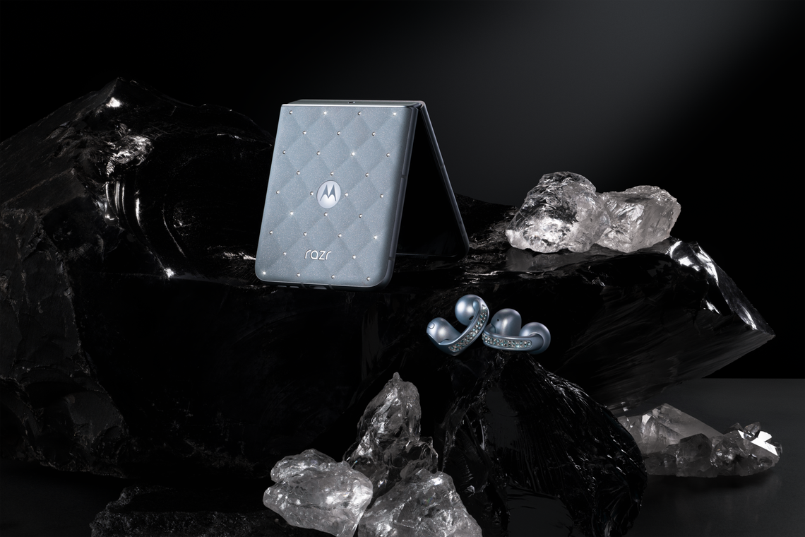 Tecnología y lujo: Motorola presenta The Brilliant Collection con cristales Swarovski