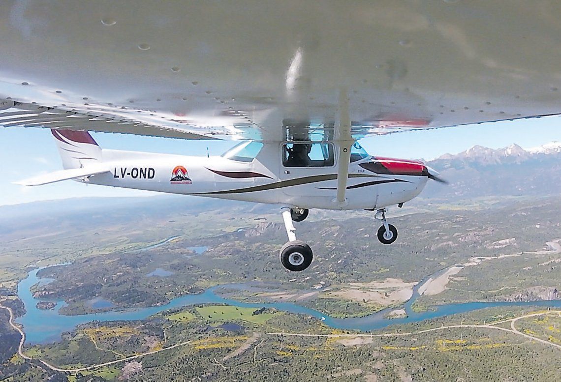 La Patagonia desde el aire, desafío para los sentidos