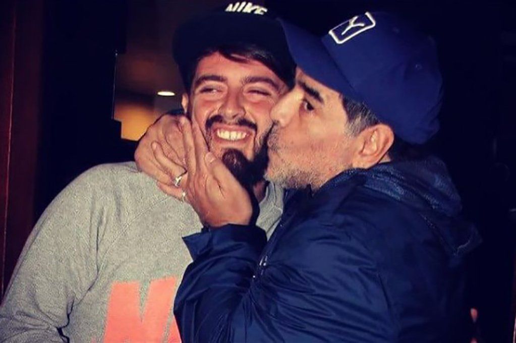 Diego Maradona Jr. despidió a su padre: Nunca vas a morir