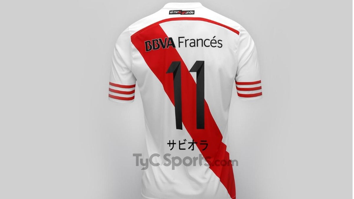 Camiseta de discount river con numero