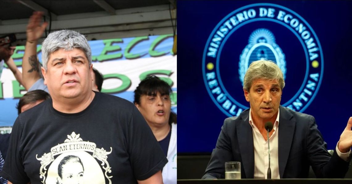 Moyano pronunció una polémica frase sobre Luis Caputo en el acto central de la CGT y el funcionario le contestó.