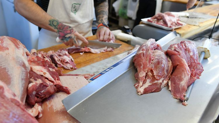 La carne tiene el mayor protagonismo en el aumento de los precios de la canasta de alimentos.