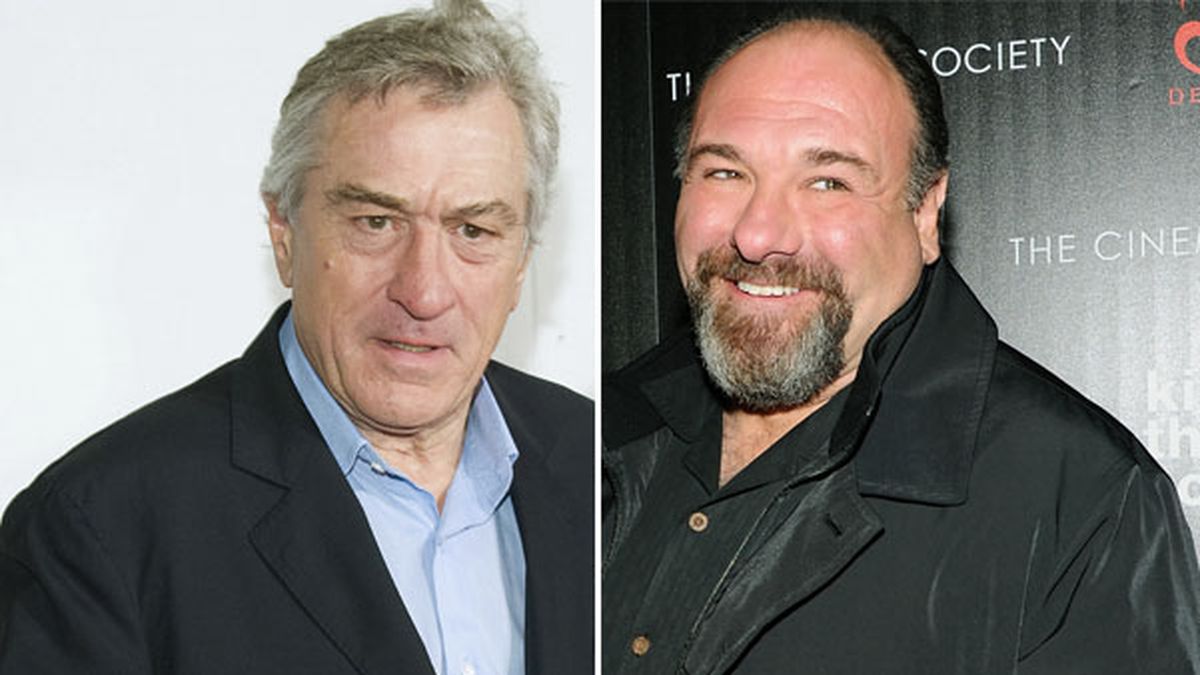 Cuestión de peso De Niro reemplaza a James Gandolfini