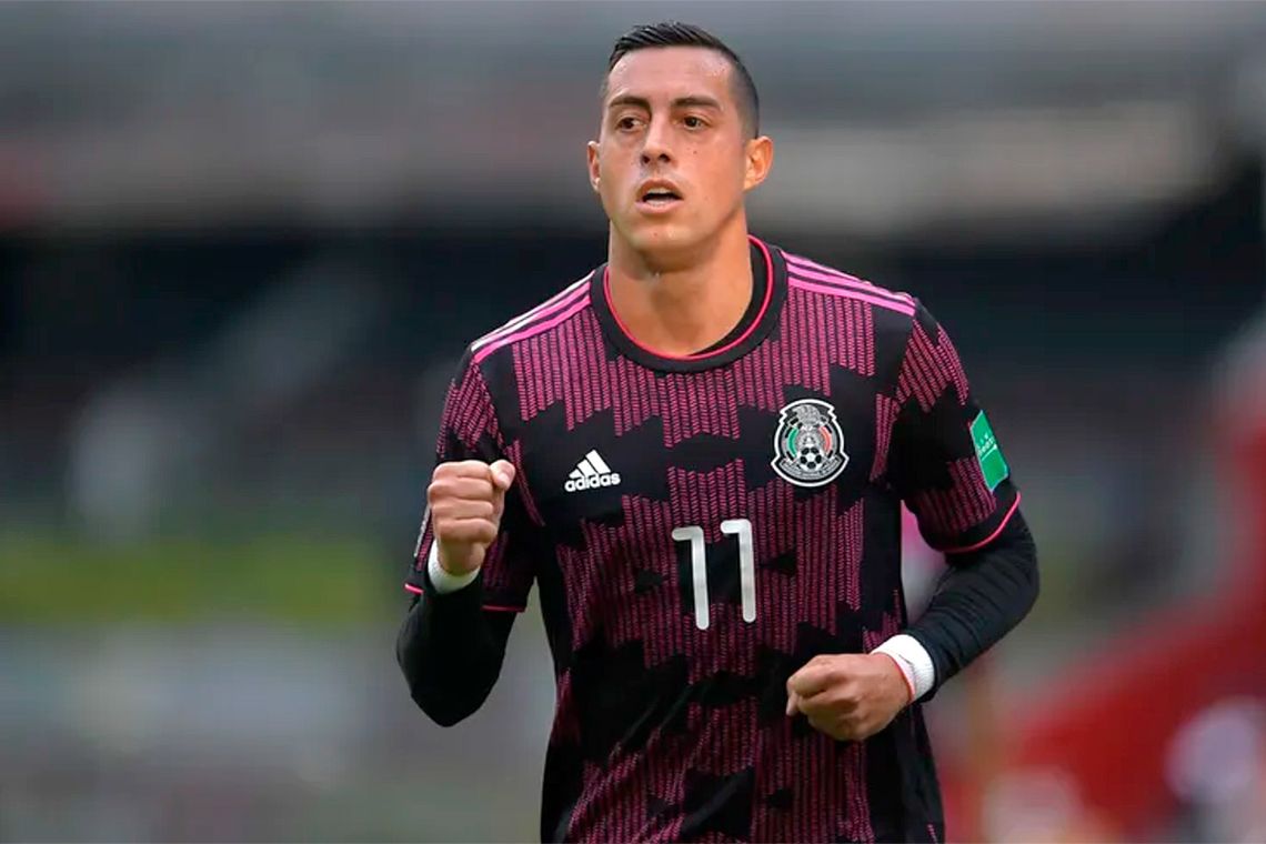 Rogelio Funes Mori lleva jugados 16 encuentros con la camiseta de la Selección de México. Archivo.