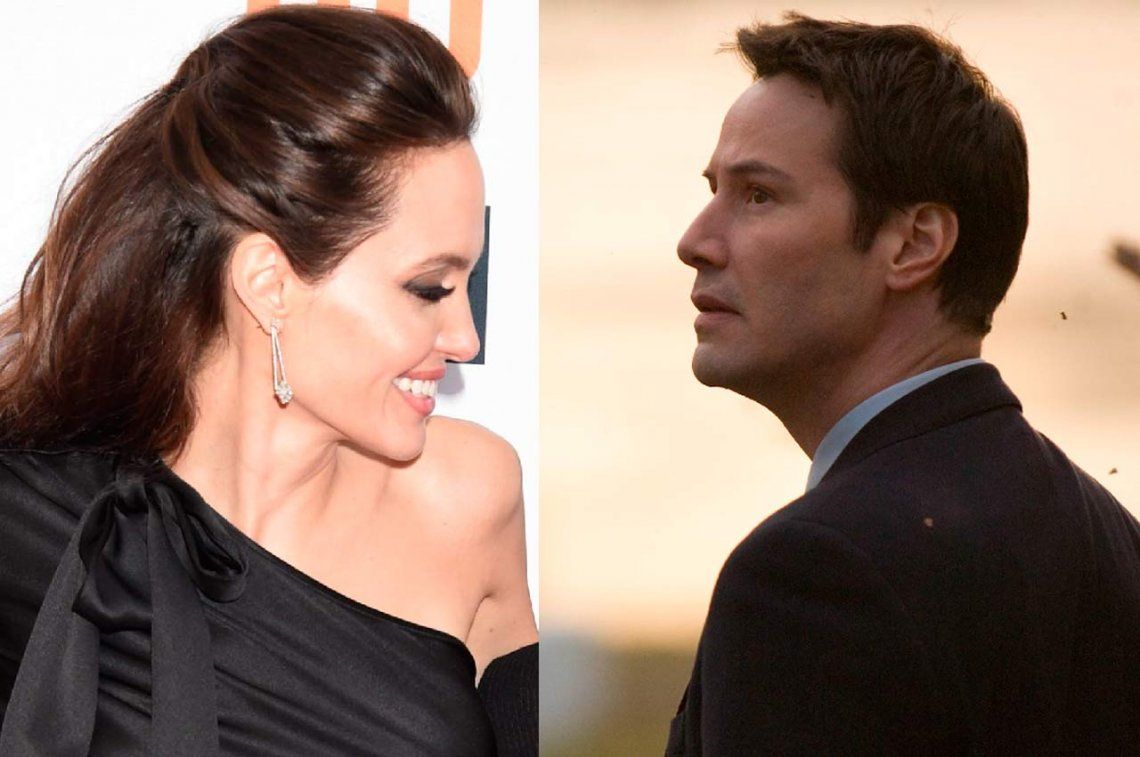 ¿Son pareja Angelina Jolie y Keanu Reeves?