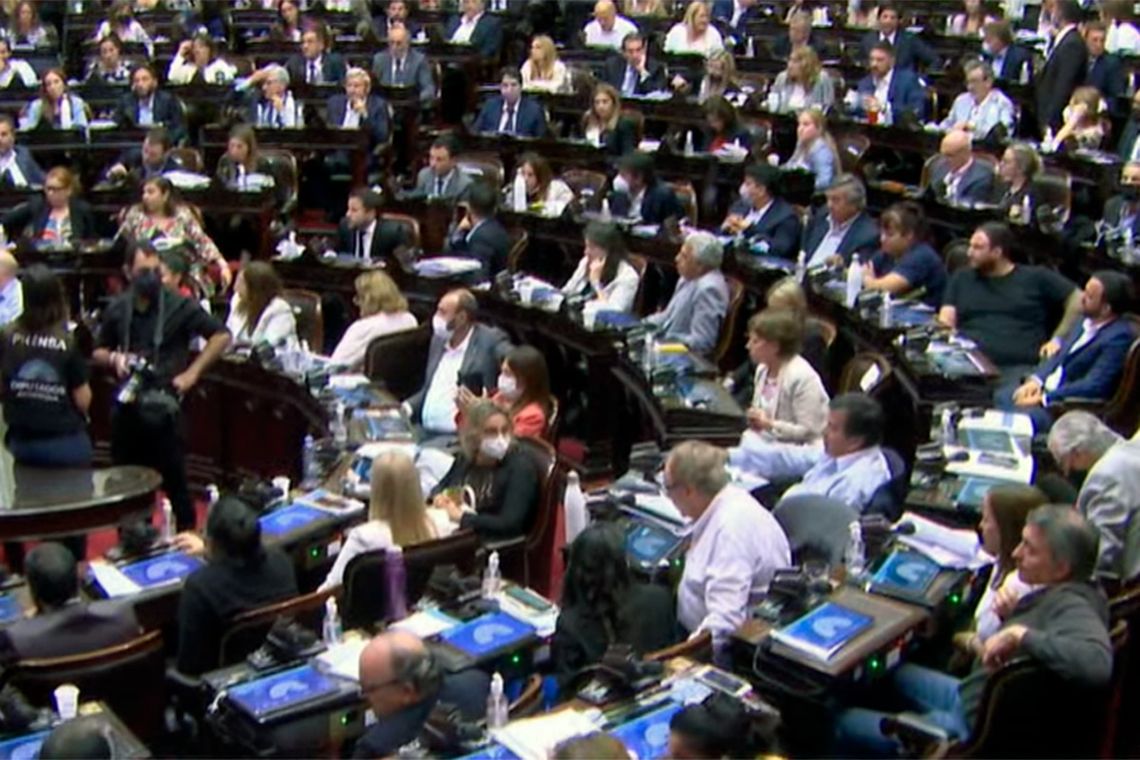 Diputados: no se aprobó el Presupuesto 2022
