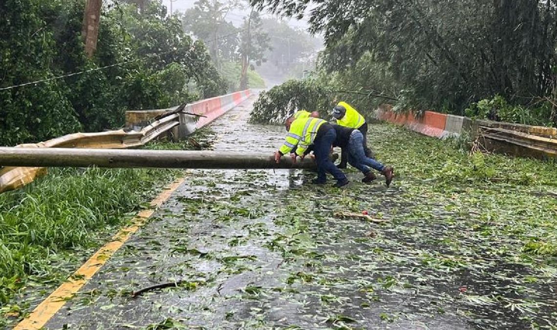 Puerto Rico: El huracán Fiona deja sin electricidad a la isla