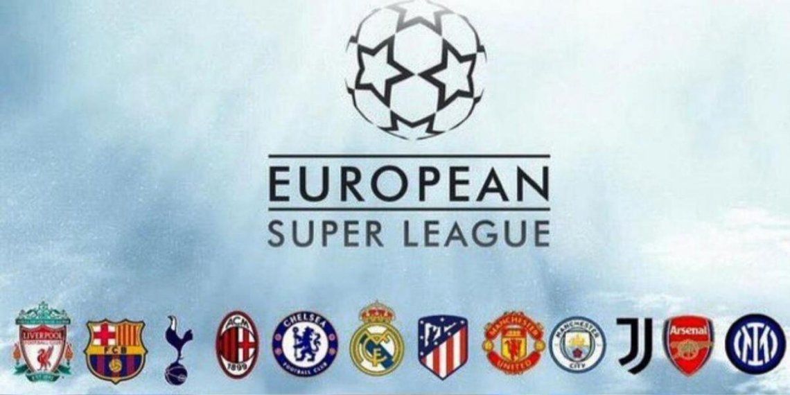 Los principales clubes europeos anunciaron la nueva Superliga 