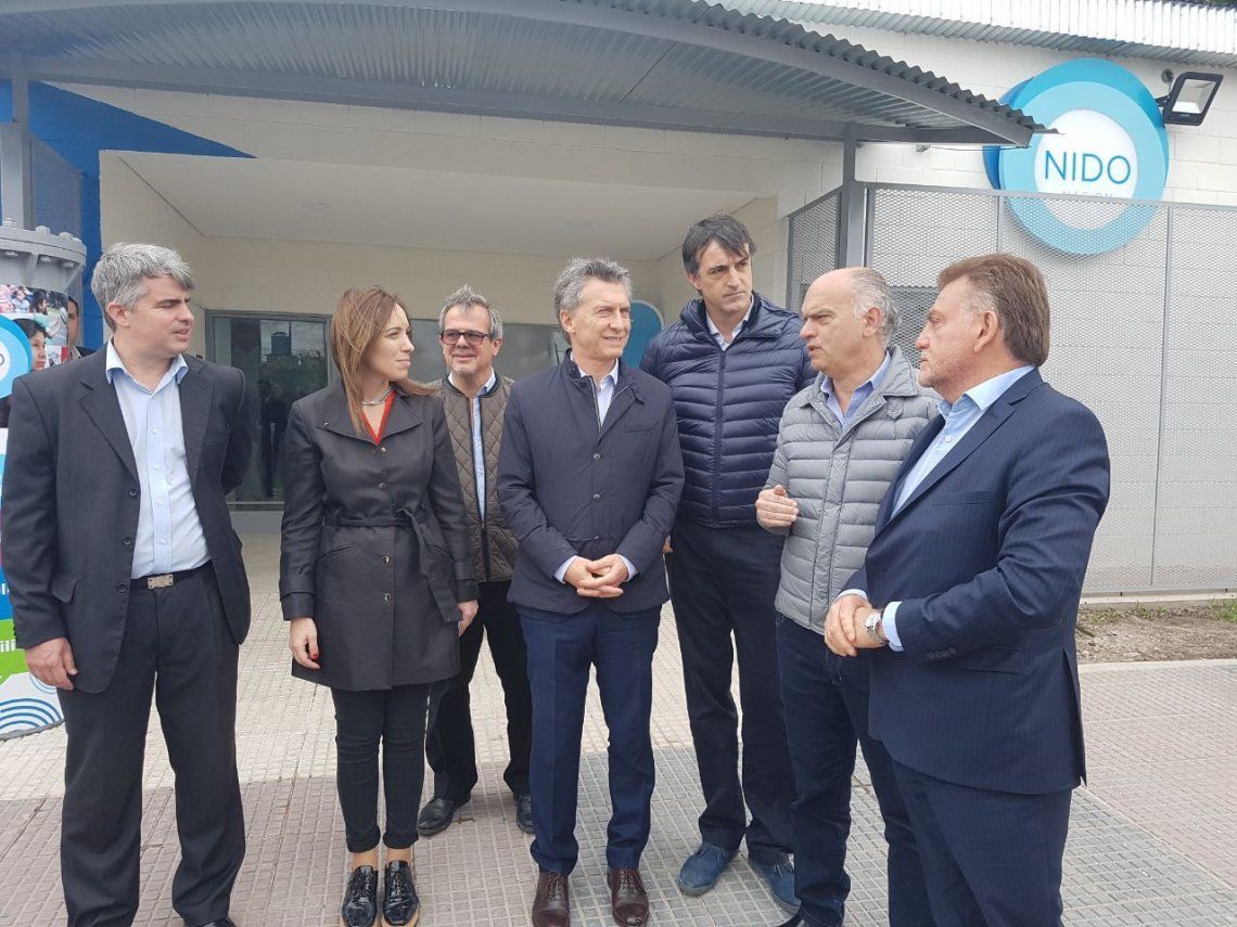 Macri, Vidal y Grindetti inauguraron el NIDO de Monte Chingolo