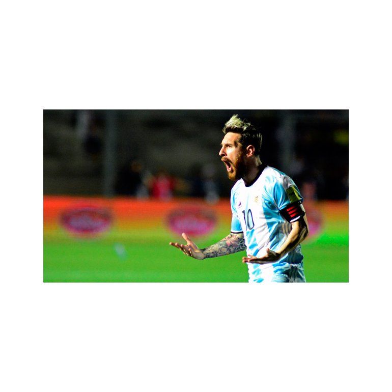 Lionel Messi - Argentina vs. Colombia - Foto: Agencia San Juan / Diario Popular