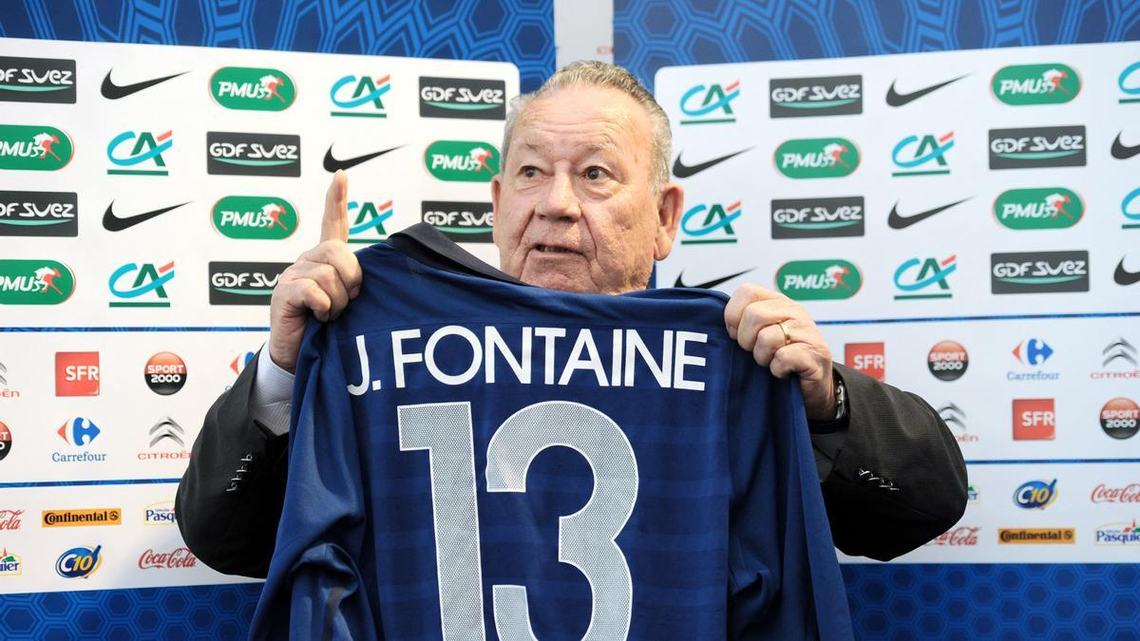 Murió Just Fontaine, dueño del récord de goles en un Mundial