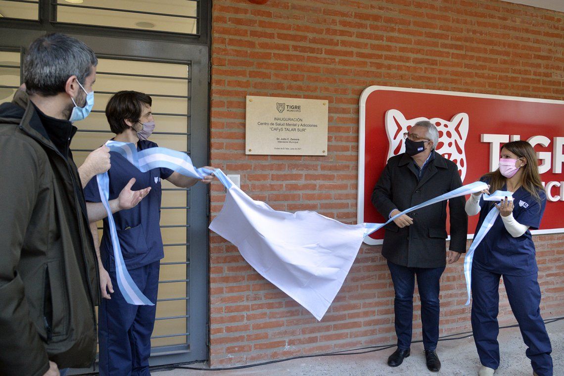 Inauguraron el CAFYS y Centro de Salud Mental y Adicciones de Talar sur