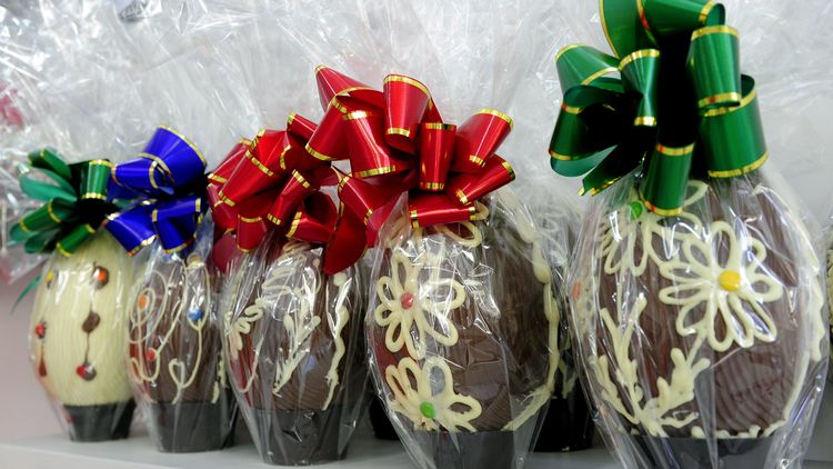 Los huevos de Pascua tienen en algunos casos precios exorbitantes.&nbsp;